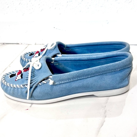 Minnetonka Thunderbird Animikii Moccasins 10 - Picture 7 of 9